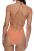 Luli Fama Luli Chic V-neck One Piece Bodysuit